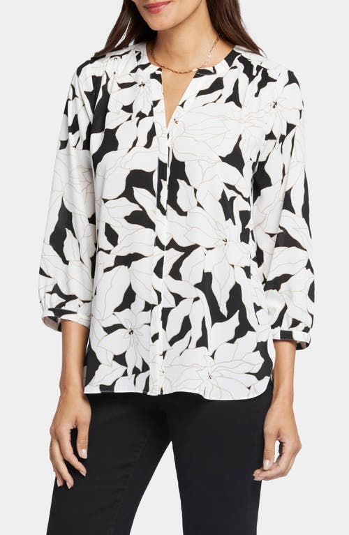 NYDJ NYDJ PINTUCK BLOUSE 