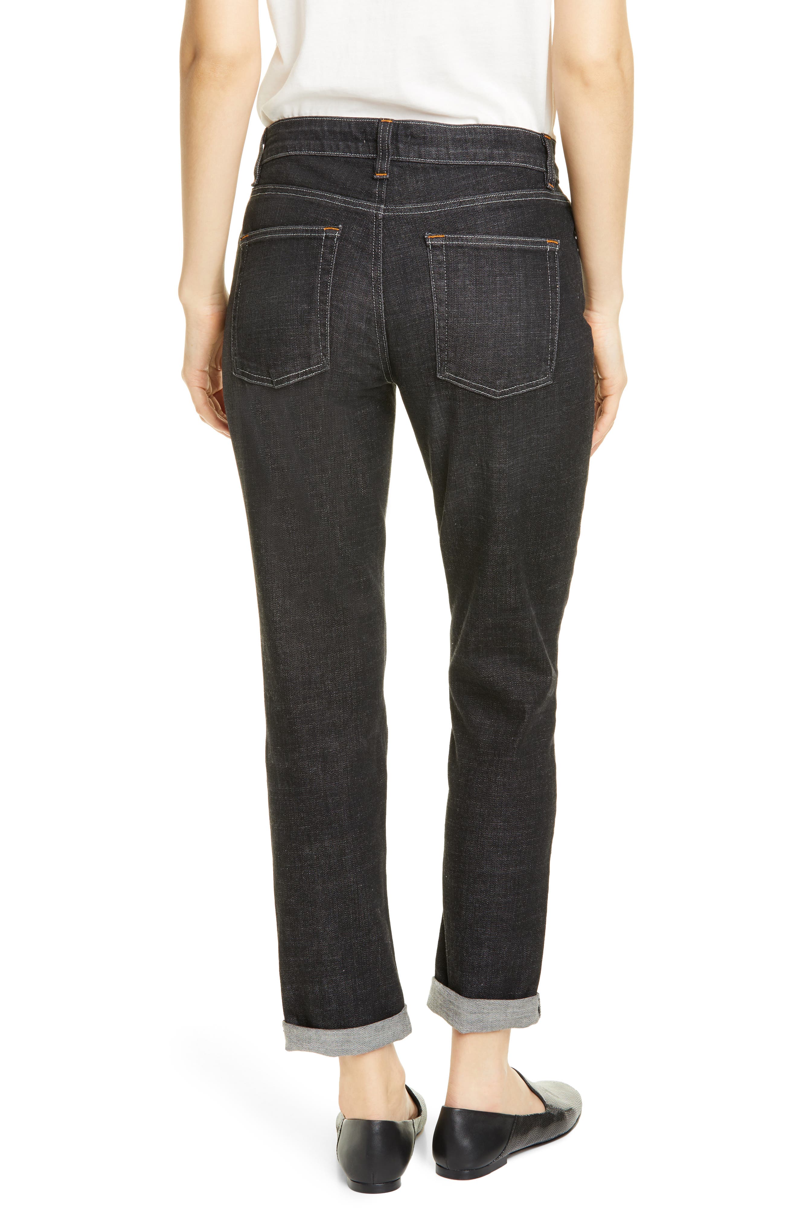 eileen fisher boyfriend jeans