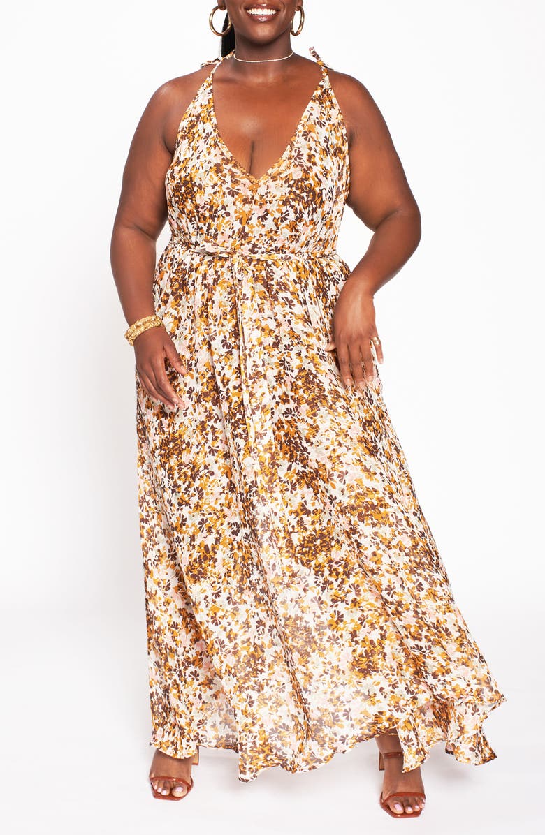 Zelie for She Wild Oversize Maxi Dress, Alternate, color, 