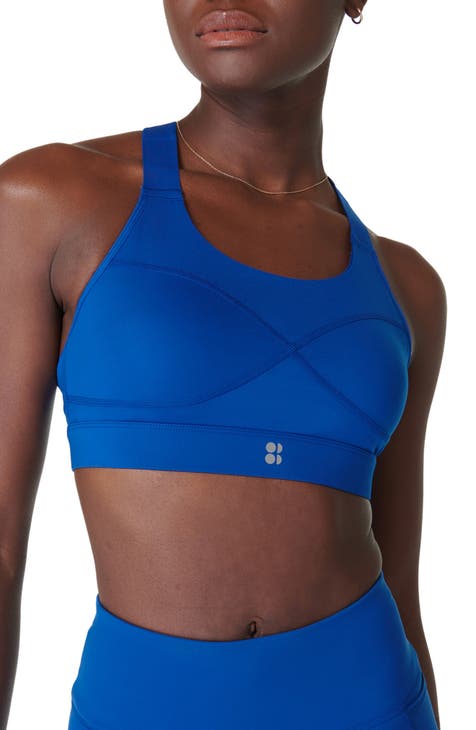 Blue TruePurpose Power medium-support sports bra