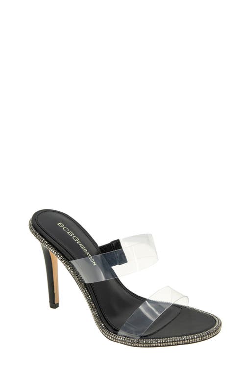 Shop Bcbg Tenia Sandal In Clear/black