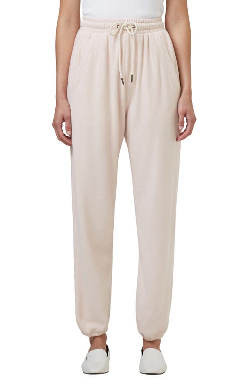 Citizens of Humanity Laila Cotton Fleece Joggers in Mother Of Pearl at Nordstrom, Size Large