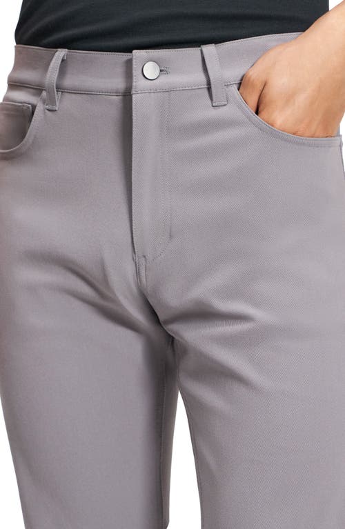 Theory Raffi Neoteric Twill Pants Soft Grey In Soft Grey