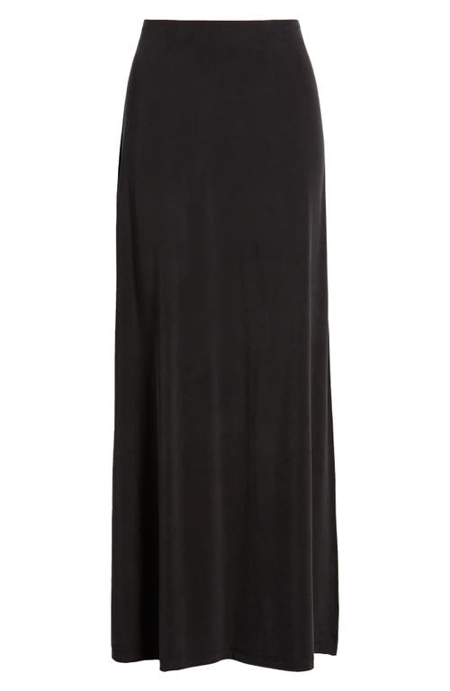 Shop & Other Stories Drape Maxi Skirt In Black Dark