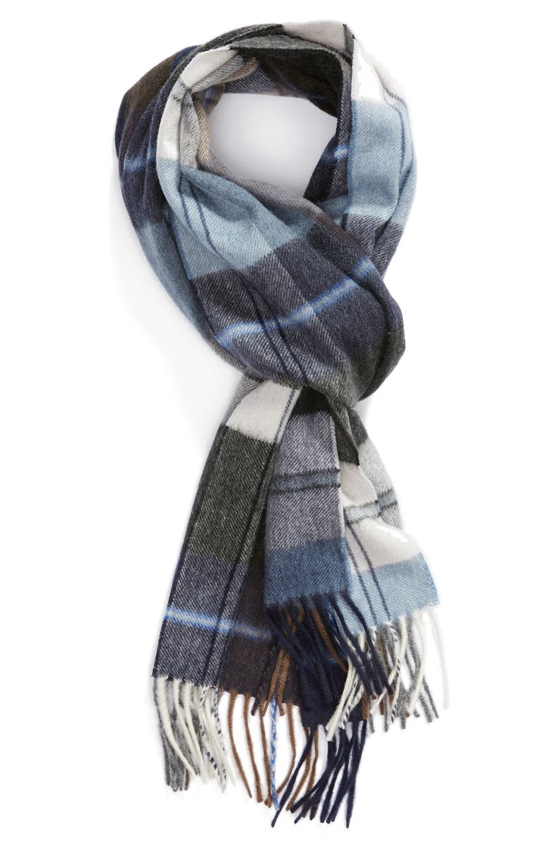 Nordstrom Men's Shop Cashmere Plaid Scarf Nordstrom