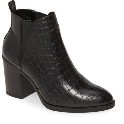 Mia Hart Faux Leather Bootie, Black