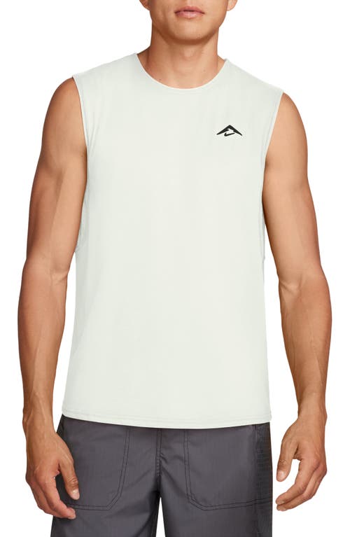 Shop Nike Dri-fit Solar Chase Trail Running Sleeveless T-shirt In Summit White/lilac Bloom