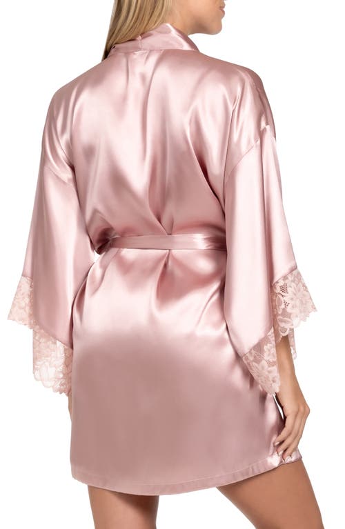 In Bloom By Jonquil La Belle Short Robe In Rose Gold