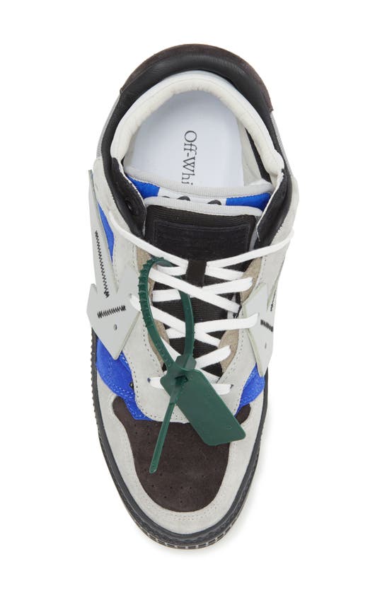 Shop Off-white Floating Arrow Sneaker In Grey Blue