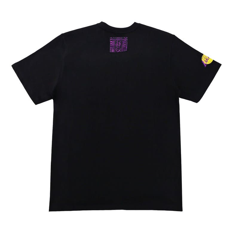 Shop Two Hype Unisex Nba X   Black Los Angeles Lakers Culture & Hoops T-shirt