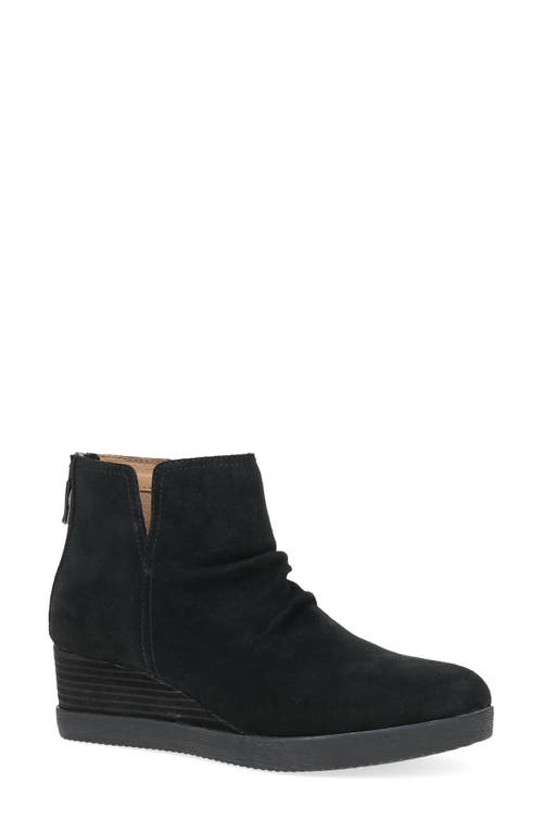 Shop Dansko Stephanie Wedge Bootie In Black