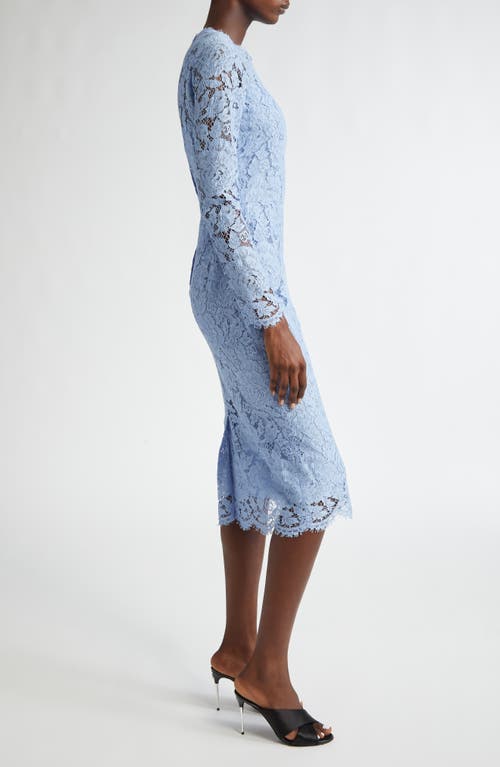 Dolce & Gabbana Dress In F3981 Glicine Viola Chiari