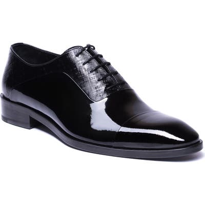 Jared Lang Jimmy Cap Toe Oxford, Black