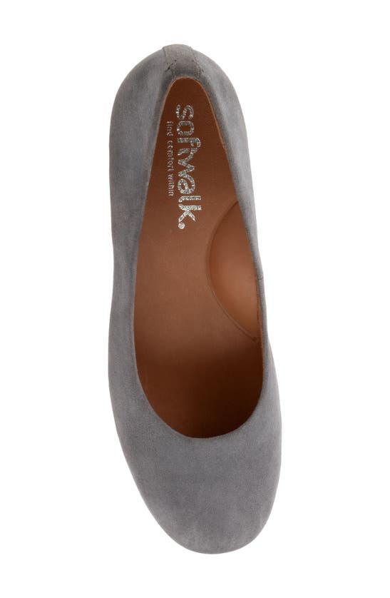 Shop Softwalk ® Lynn Pump In Grey Suede