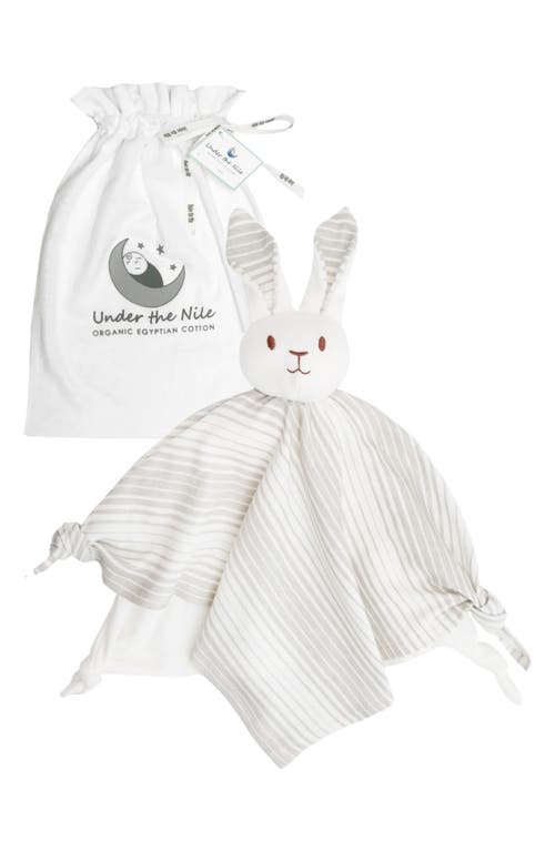 Under the Nile Organic Cotton Bunny Lovey Toy in at Nordstrom