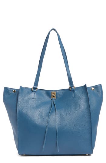 Rebecca Minkoff Darren E/w Tote Bag In Cielo