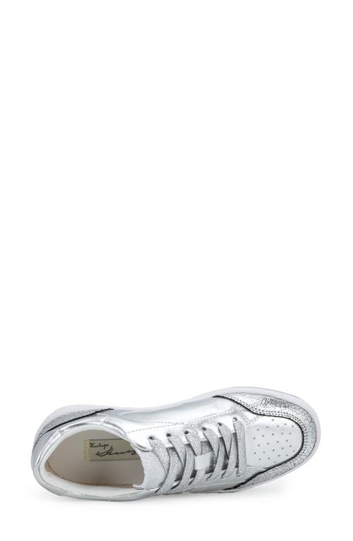 Vintage Havana Quick Sneaker In Cracked Washed Silver