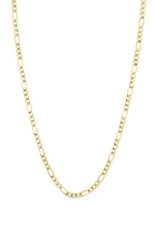 Bony Levy Figaro 14K Gold Chain Link Necklace Yellow at Nordstrom,