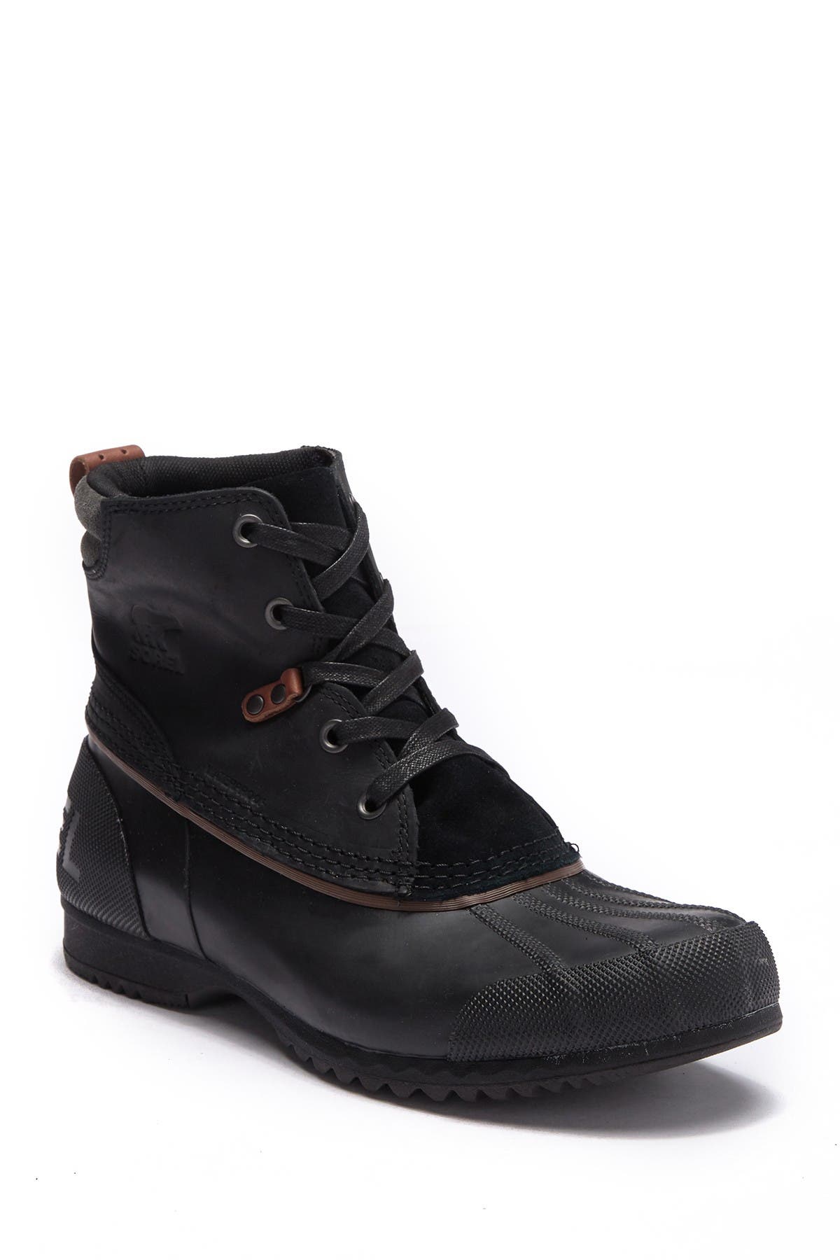 sorel ankeny waterproof leather boots