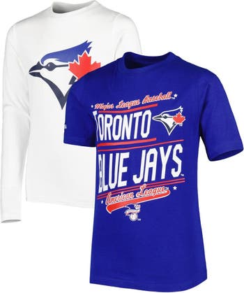 STITCHES Youth Stitches Royal/White Toronto Blue Jays Combo T-Shirt Set