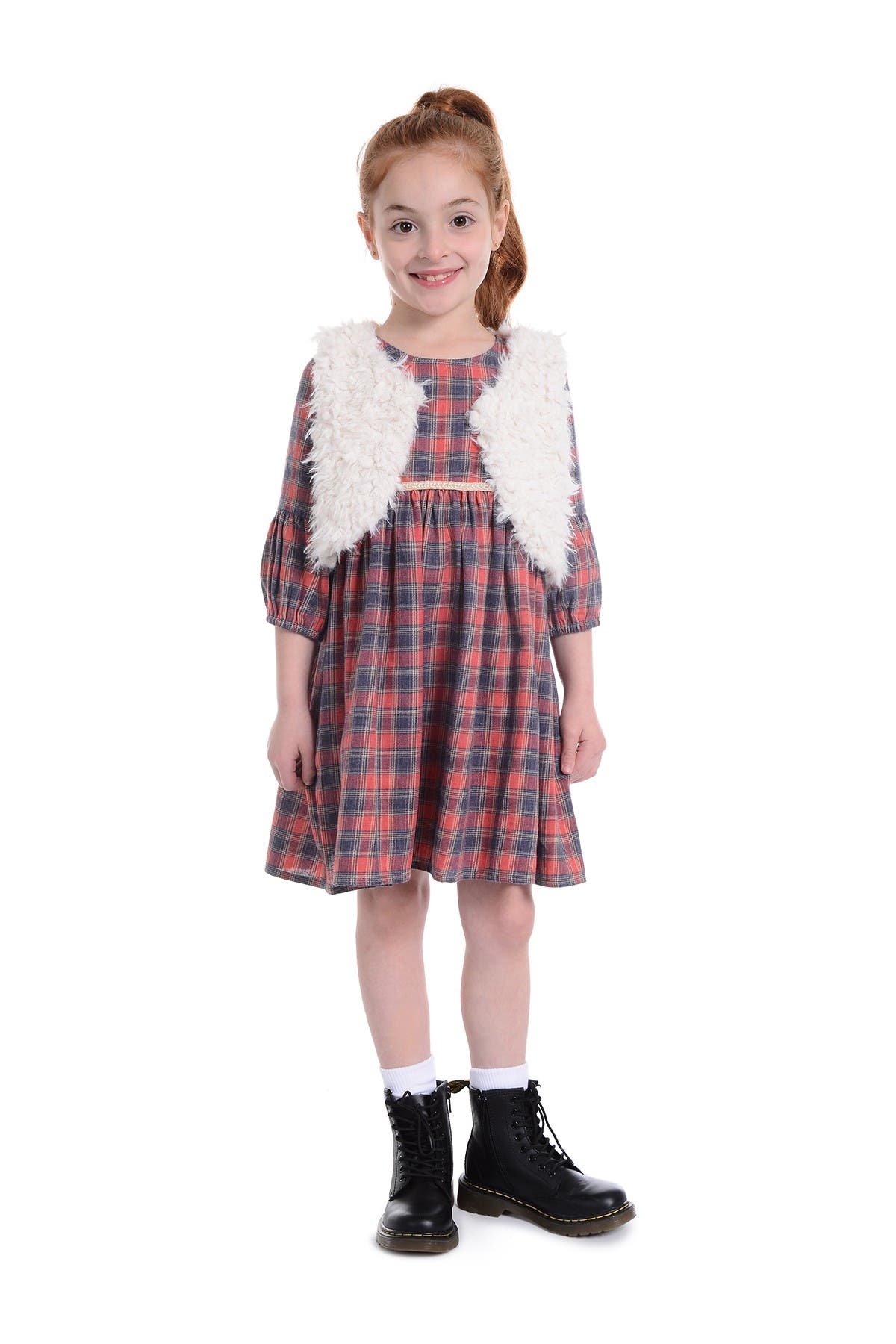 pippa and julie plaid dress