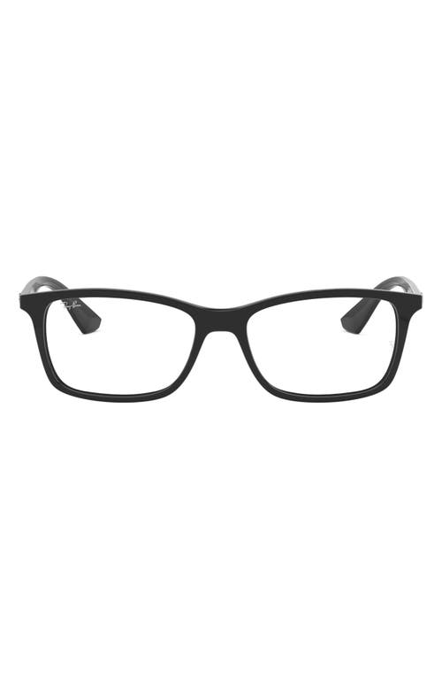 Ray-Ban 54mm Optical Glasses in Top Black at Nordstrom