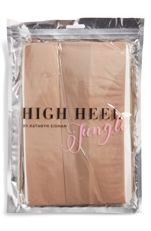 Shop High Heel Jungle Sheer Magic Ultra No Tear 2-pack Tights In Tan