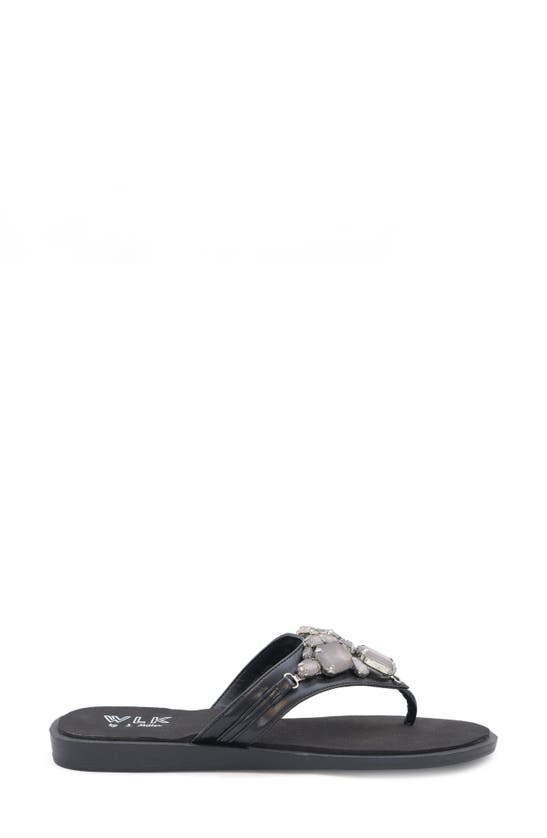Wlk By S. Miller Myles Embellished Sandal In Black