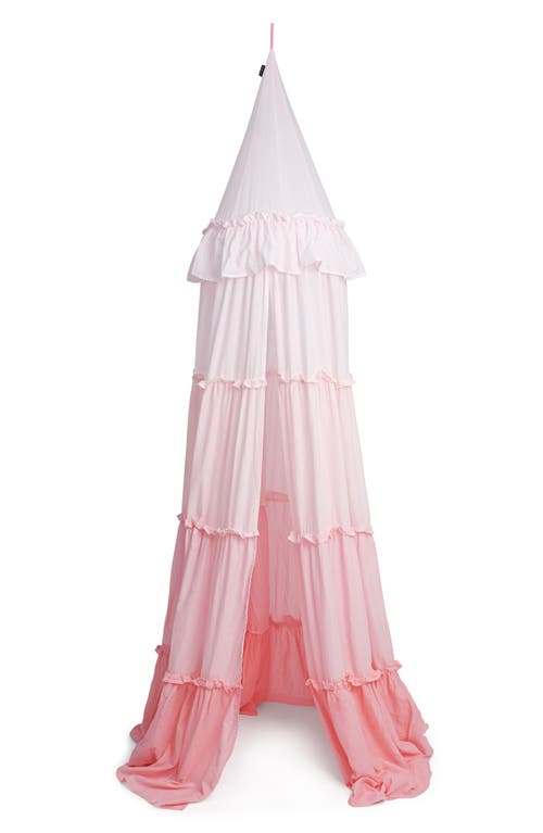 DockATot Ombré Cotton Voile Hanging Canopy in Blush at Nordstrom