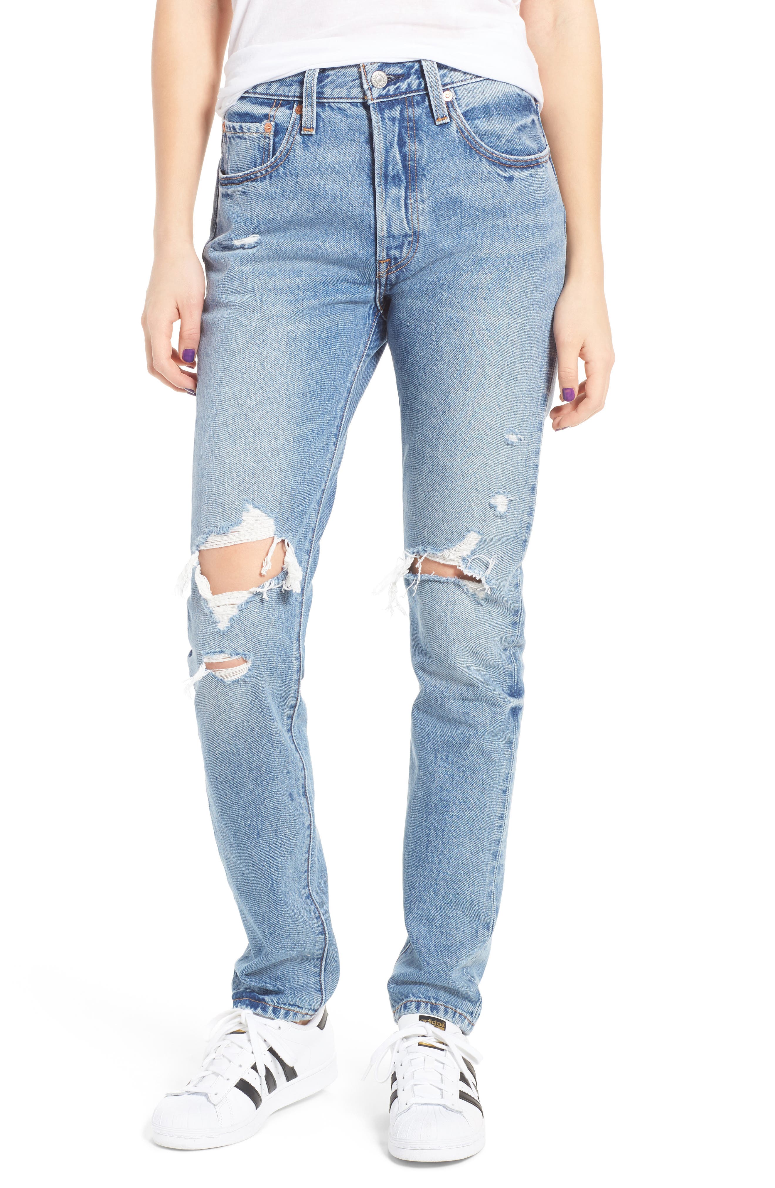 levi's 501 skinny womens old hangouts