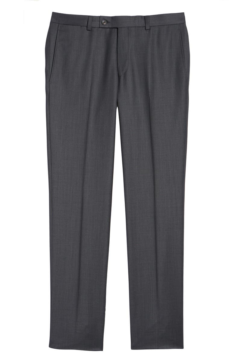 Ted Baker London Jefferson Flat Front Wool Dress Pants | Nordstrom