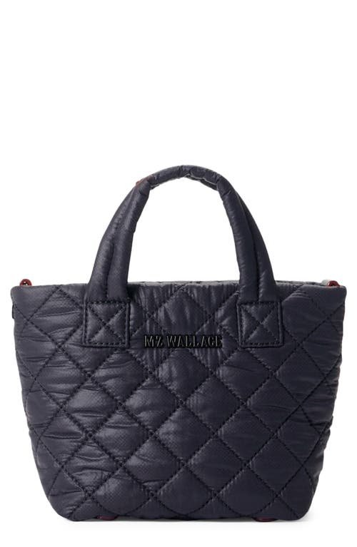 MZ Wallace Petite Metro Deluxe Quilted Nylon Tote in Black at Nordstrom