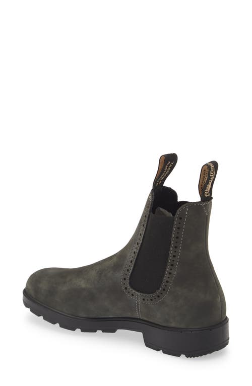 Blundstone Footwear Chelsea Boot In Rustic Black