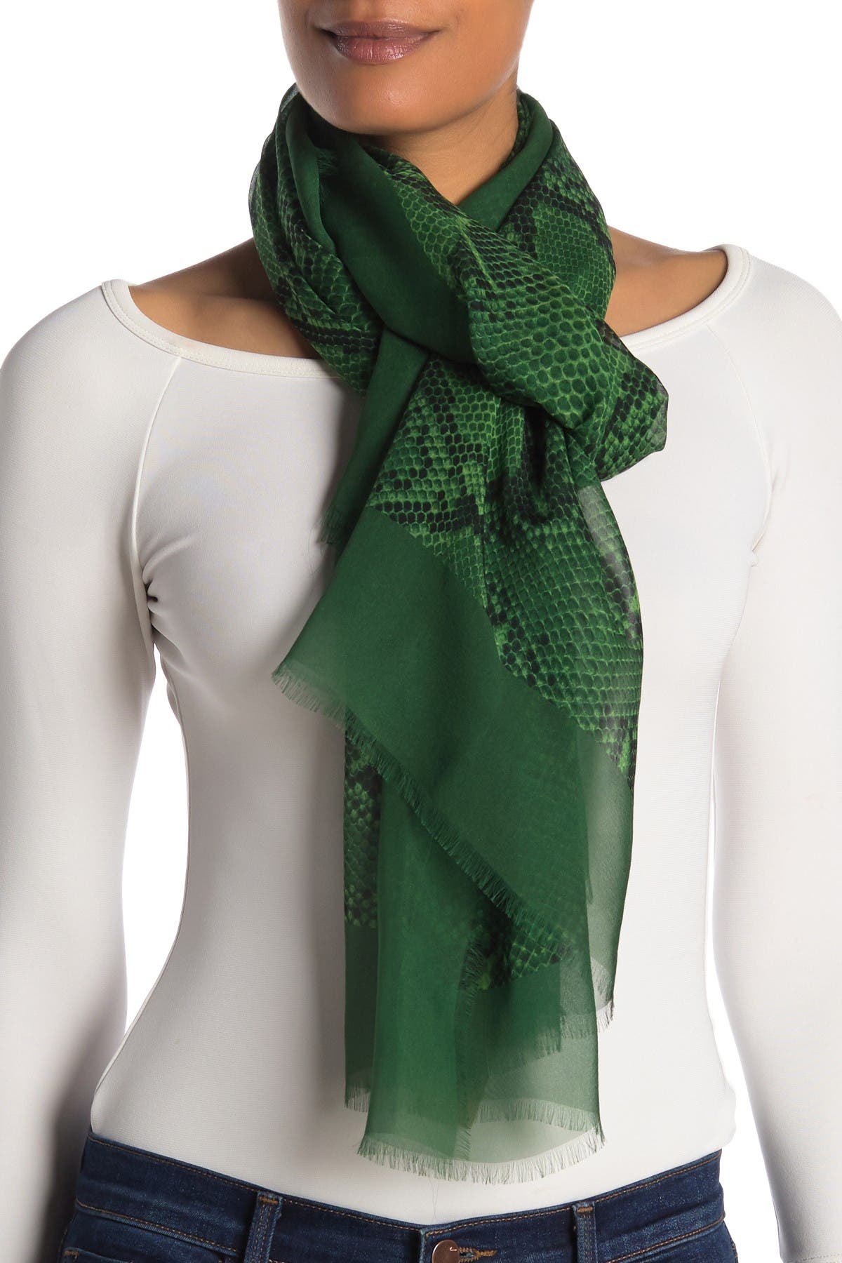 burberry python scarf