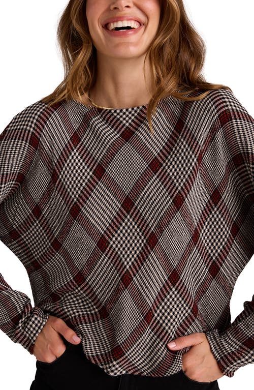 Shop Bella Dahl Glen Plaid Top In Winter Glen Plaid