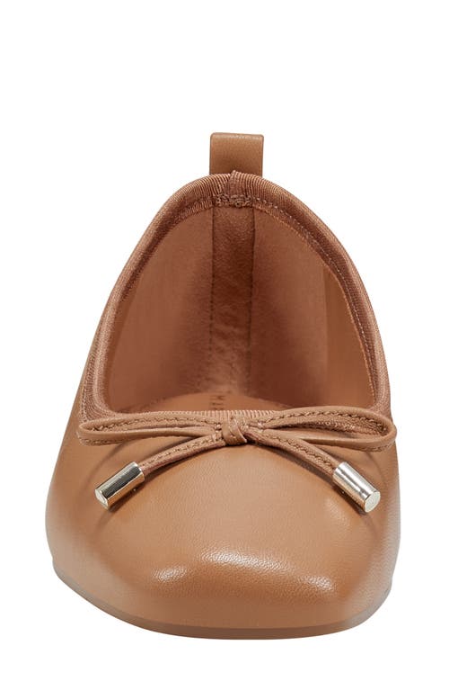 Marc Fisher Ltd Ubet Ballet Flat In Medium Natural