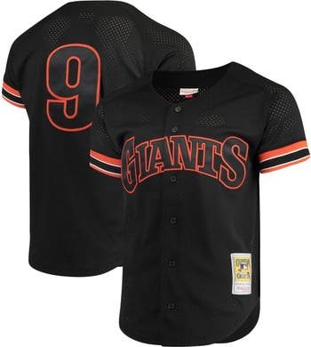 Men's Mitchell & Ness Matt Williams Black San Francisco Giants Cooperstown Collection Mesh Batting Practice Button-Up Jersey Size: Small