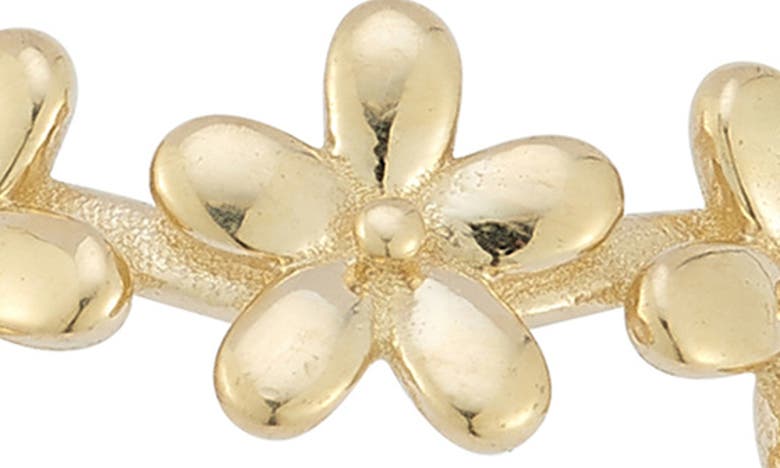 Shop Ember Fine Jewelry Flower Band Ring In 14k Gold