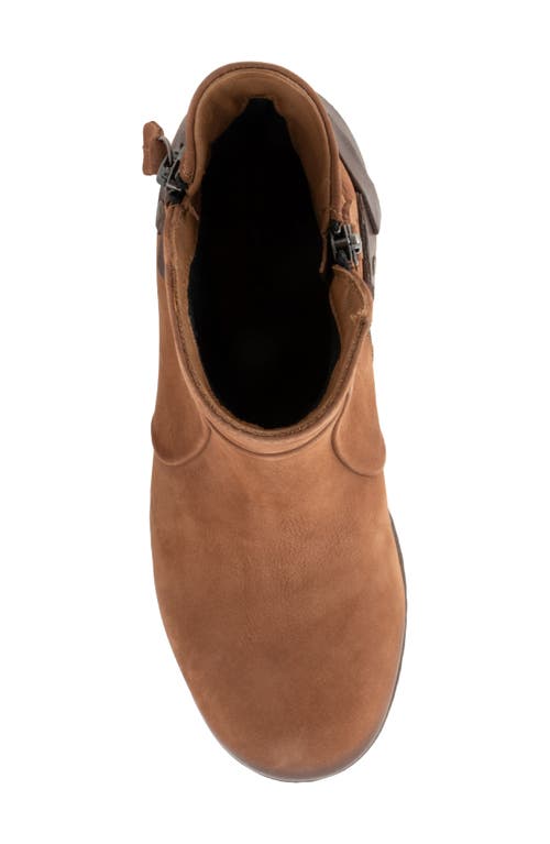 Shop Bueno Fallon Bootie In Tobacco Nubuck