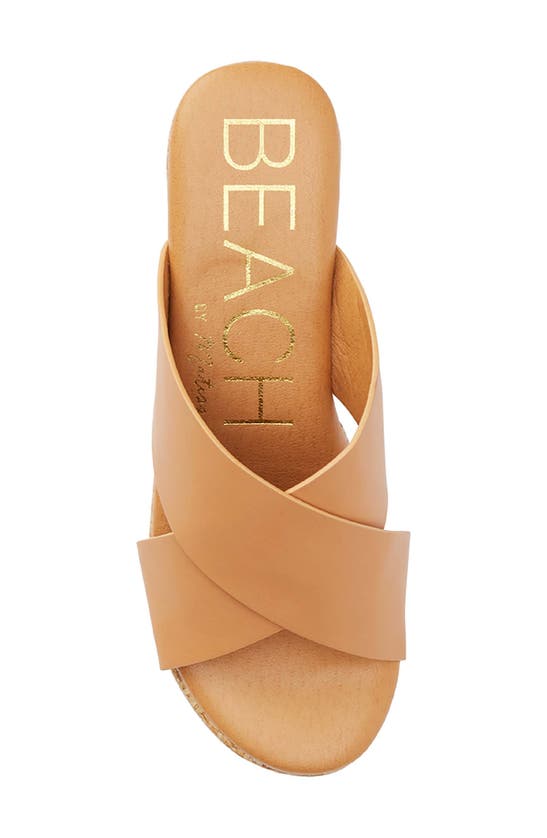 Shop Beach By Matisse Nellie Platform Sandal In Tan