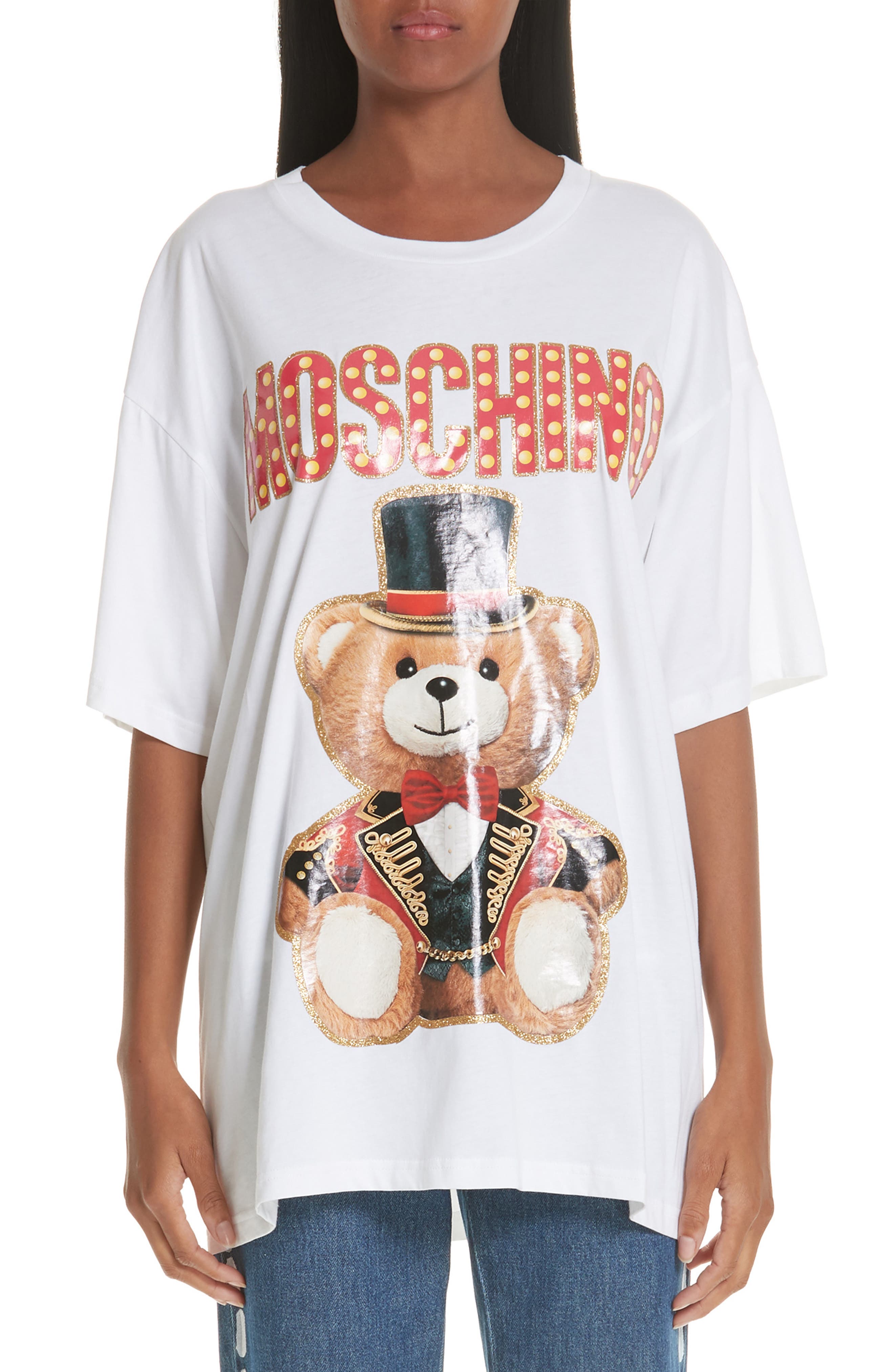 moschino circus teddy