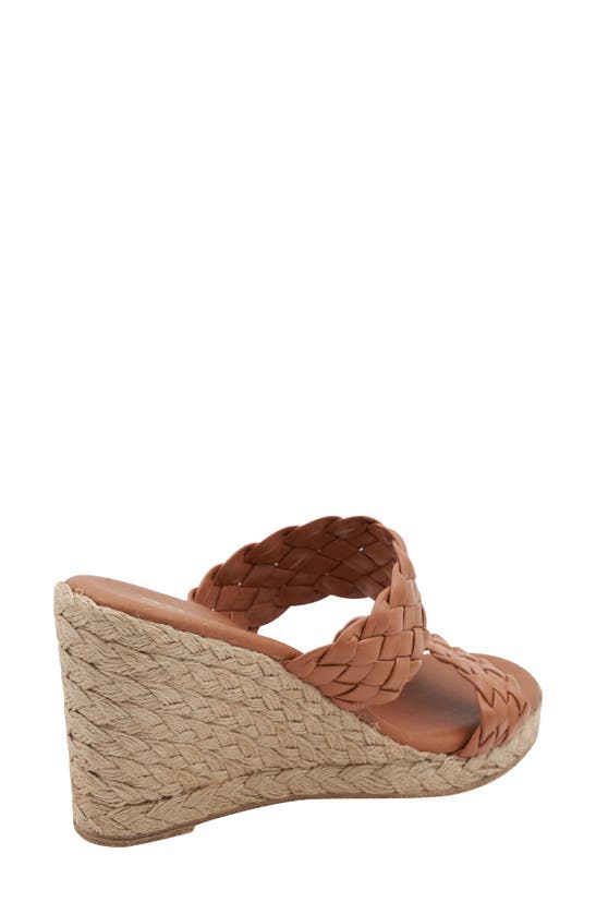 Andre Assous Women's Aria Slip On Espadrille Wedge Sandals In Cuero
