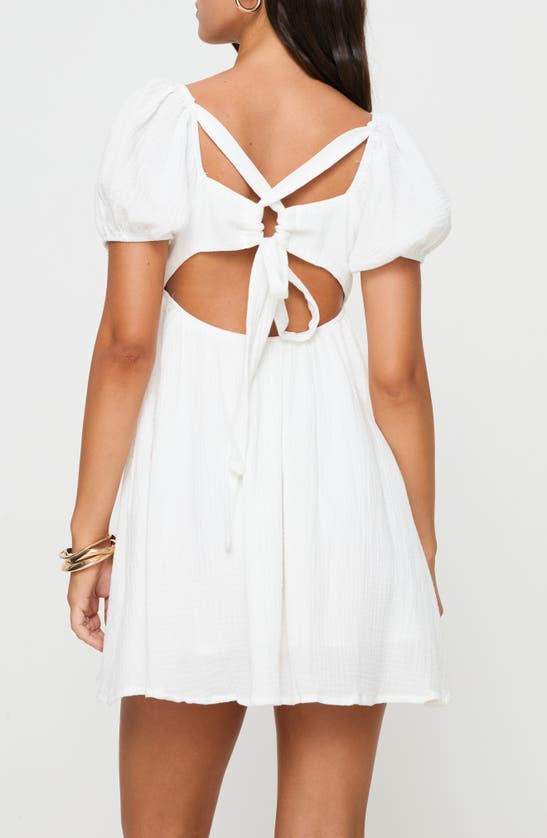 PRINCESS POLLY PRINCESS POLLY LET'S DANCE BABYDOLL MINIDRESS