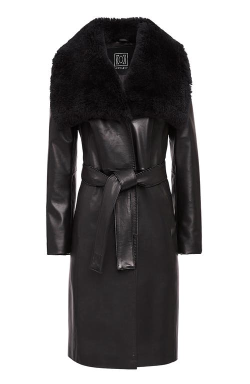 Shop Dawn Levy Nina Coat In Black