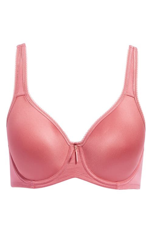 Wacoal Basic Beauty Spacer Underwire T-Shirt Bra in Rose Wine