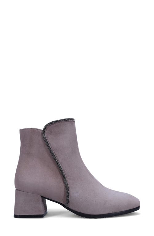 Ron White Janelle Water Resistant Bootie In Dove Suede
