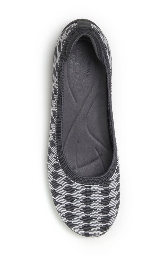 Shop Dearfoams Misty Ballet Flat In Grey Multi