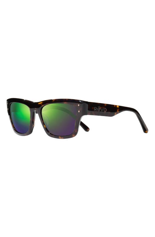 Revo Indigo Polarized Square Sunglasses In Tortoise