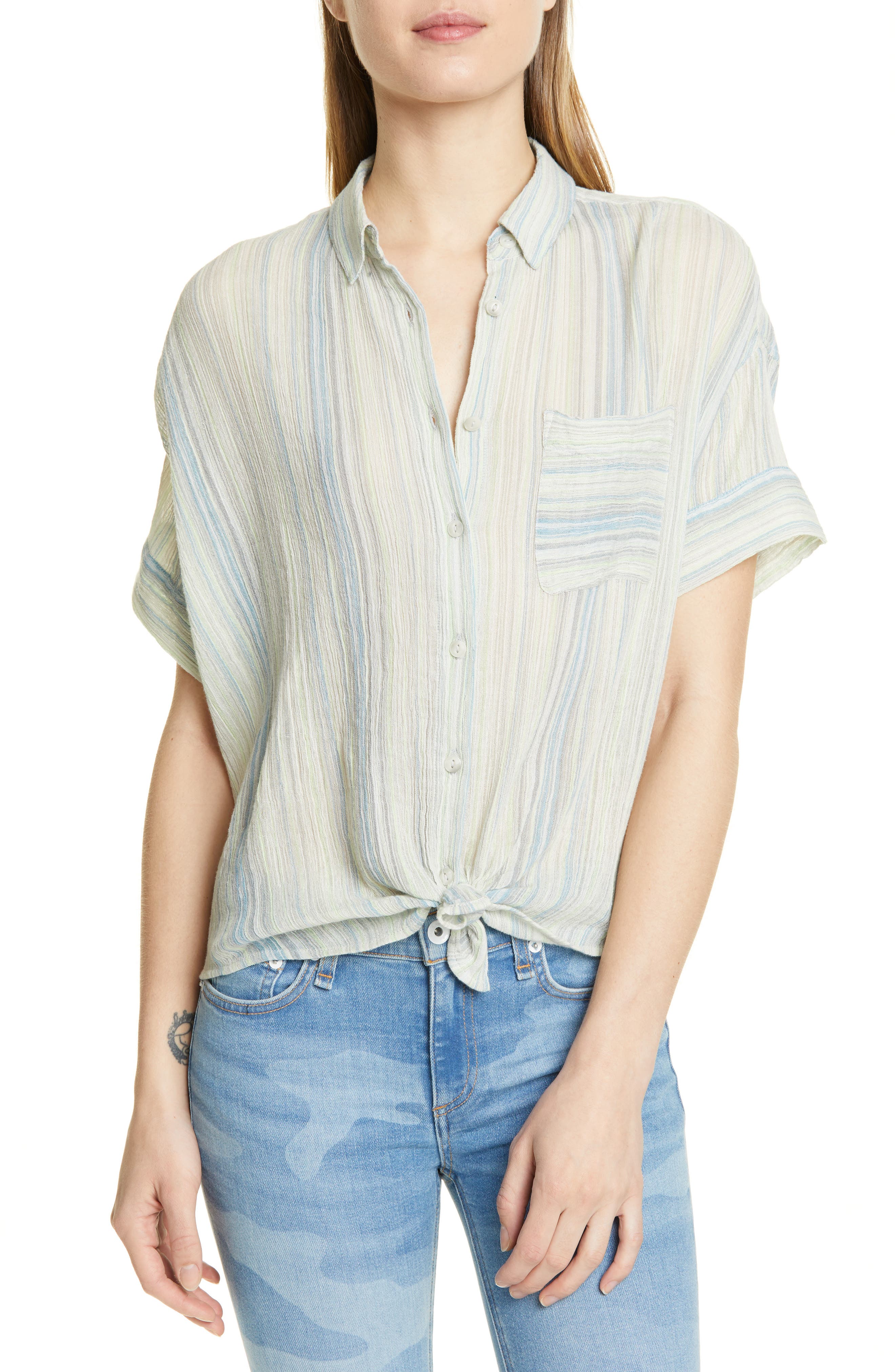 rag and bone tie shirt