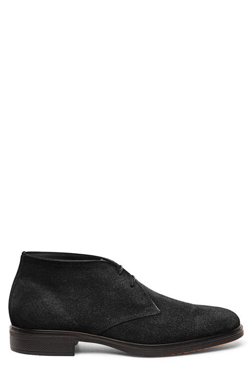 Santoni Chukka Boot In Black